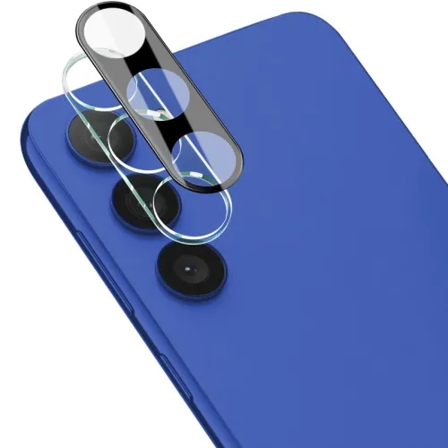 IMAK FULL COVER Sklo pre fotoaparát Samsung Galaxy S23 5G / S23 Plus 5G čierne