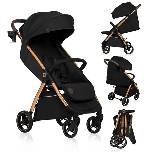 LIONELO Kočík športový Ingrid Black Onyx