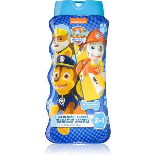 Nickelodeon Paw Patrol Bubble Bath and Shampoo sprchový a kúpeľový gél 475 ml