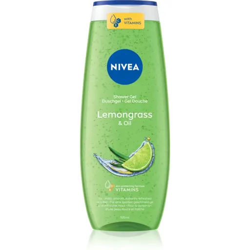 NIVEA Lemongrass & Oil osviežujúci sprchový gél 500 ml