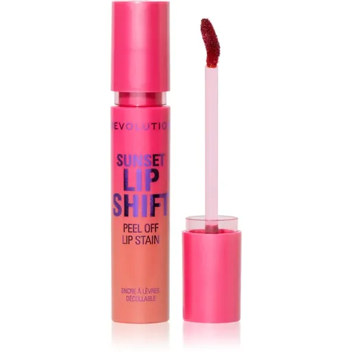 Makeup Revolution Sunset Shift Peel Off Lip Stain zlupovací rúž odtieň Sunset Flushed Pink 3.6 ml
