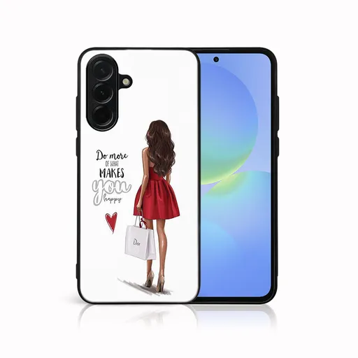 MY ART Ochranný kryt pre Samsung Galaxy A17 / A17 5G RED DRESS (137)