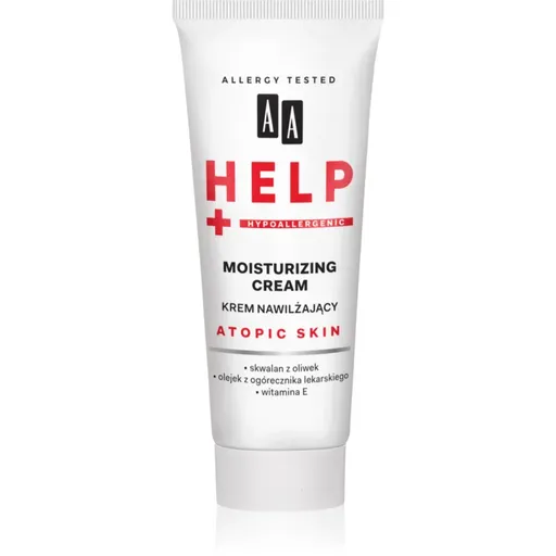 AA Cosmetics Help Atopic Skin hydratačný krém pre suchú až atopickú pleť bez parfumácie 50 ml