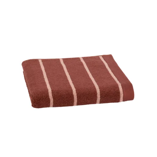 Froté uterák so vzorom svetlých pruhov 500g/m2