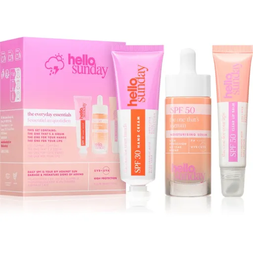 hello sunday the everyday essentials sada pre žiarivú pokožku