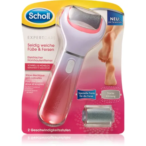 Scholl Expert Care Regular Strong elektrický pilník na chodidlá + náhradná hlavica 1 ks