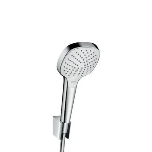 Hansgrohe Croma Select sprchová hlavica s hadicou biela/chróm 26413400