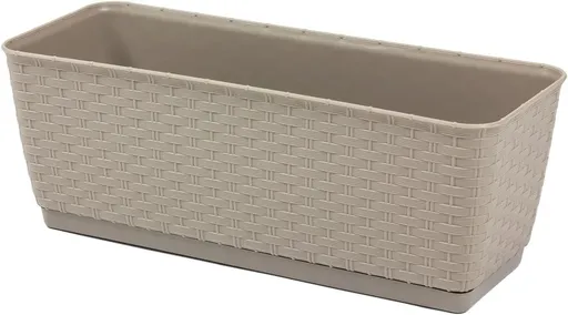 ProsperPlast Kvetináč RATOLLA P | mocca 40 cm