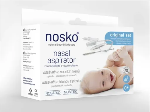 nosko Odsávačka nosových hlienov - Original set pripojiteľná k vysávaču 1 set