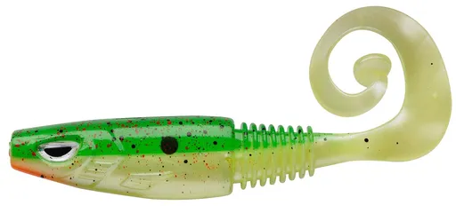 Berkley gumová nástraha sick curl hot firetiger - 12 cm