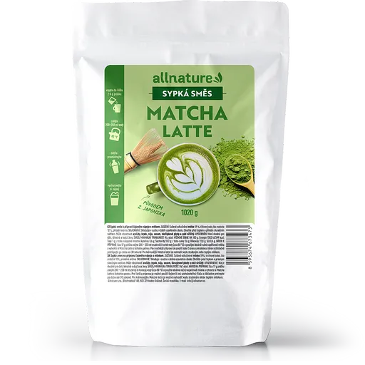 ALLNATURE Matcha latte 1020 g