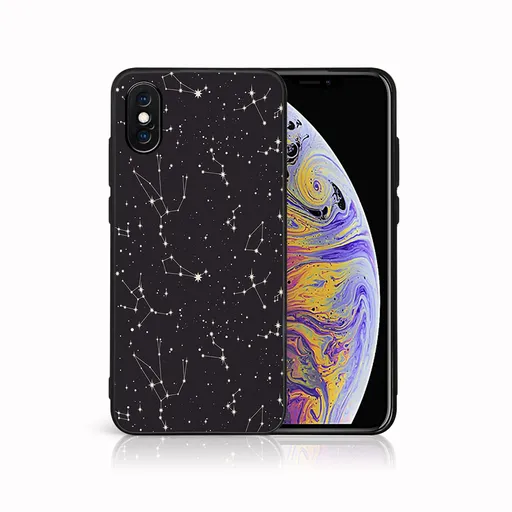 MY ART Ochranný kryt pre Apple iPhone X / XS STARRY (173)