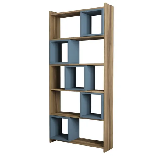 Knižnica Box Chalcedony and Walnut