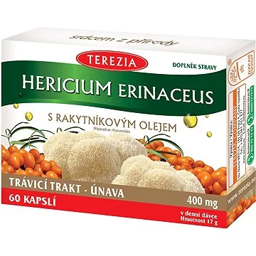 TEREZIA Hericium erinaceus s rakytníkovým olejom 60 kapsúl (8594006896191)