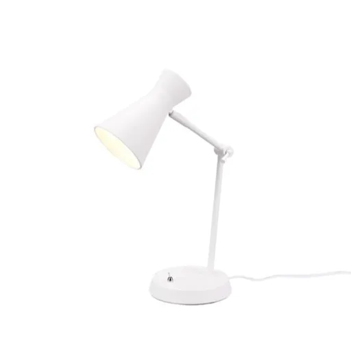 Reality Enzo stolová lampa biela r50781031 RER50781031
