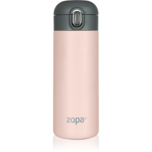 Zopa Thermo Bottle termoska s rúrkou Candy Pink 400 ml