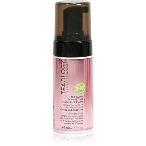 Teaology Cleansing Tea Glow Exfoliating Cleansing Foam exfoliačná čistiaca pena 100 ml