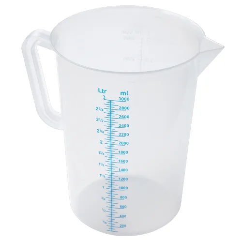 Odmerka číra s modrou mierkou - 2 l