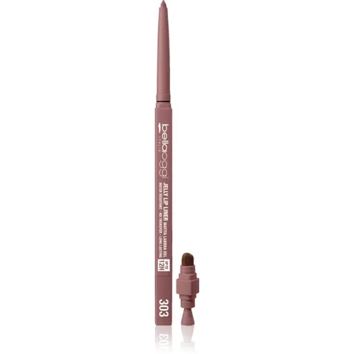 bellaoggi Jelly Lip Liner vodeodolná ceruzka na pery odtieň 303 - Roesewood 0.3 g