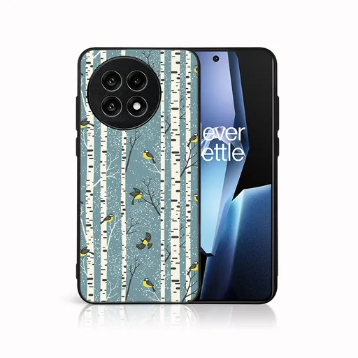 MY ART Kryt s vianočným dizajnom OnePlus 13R 5G BIRCH (072)