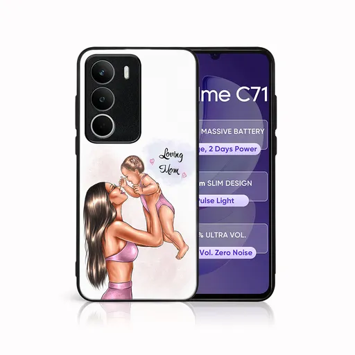 MY ART Ochranný kryt pre Realme C71 LOVING MOM (115)