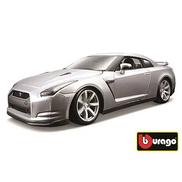 Bburago 2009 Nissan GT-R Metallic Silver (4893993120796)