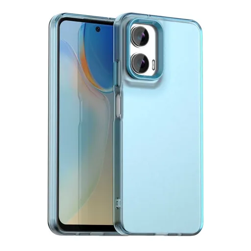 CANDY Ochranný kryt pre Motorola Moto G35 5G modrý