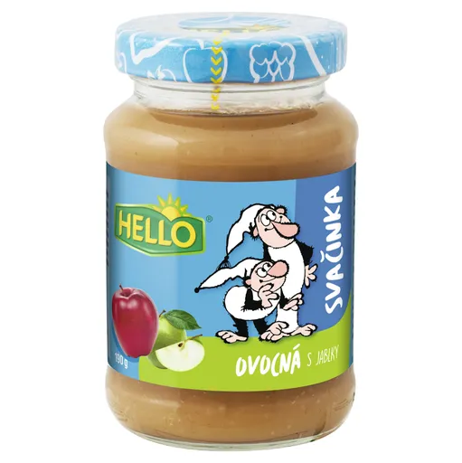 HELLO Dojčenská výživa s jablkami 190 g x 10 kusov