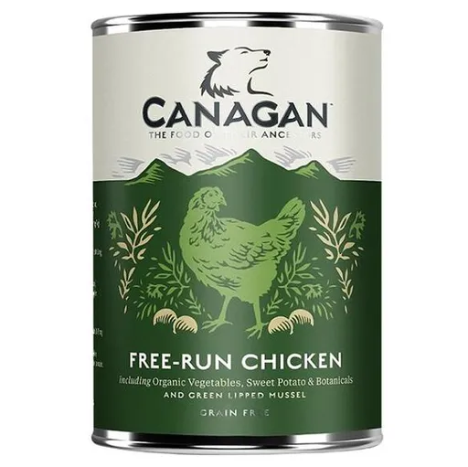 CANAGAN Free-run chicken konzerva pre psov 400 g