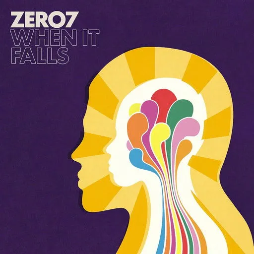 ZERO 7 When It Falls 20th Anniversary Edition Orange Green Vinyl LP