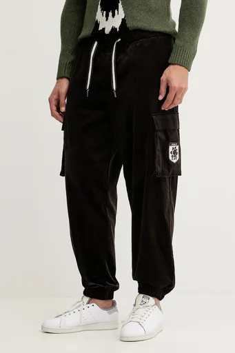 Menčestrové nohavice EA7 Emporio Armani