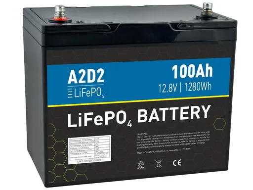 A2D2 batéria LiFePO4 12,8V 100Ah M8 (Gotion cells)