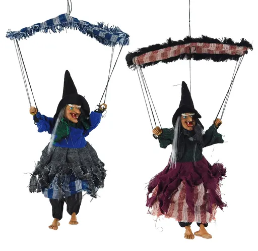 MAKRO - Bosorka so svetlom a zvukom rôzne farby, výška 42cm