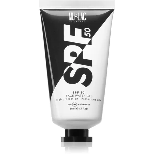 Mulac Cosmetics SPF 50 ochranný gélový krém na tvár SPF 50 50 ml