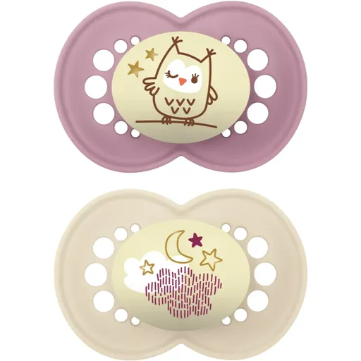 MAM Original Night 6m+ cumlík Girl 2 ks