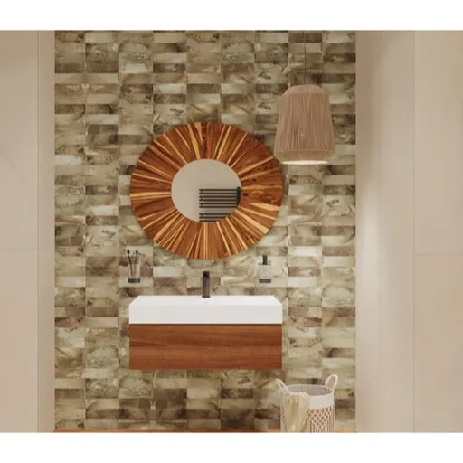 Kúpeľňová skrinka pod umývadlo Naturel 79,5x26x44,5 cm orech mat SATINF80461Z26PU.3