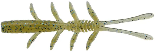 Illex gumová nástraha nymfa scissor comb melon blue clear pearl - 9,7 cm 7 ks