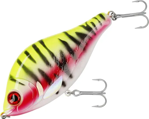 Mikado wobler mft jerk suspending lemon tiger - 7 cm 15,5 g