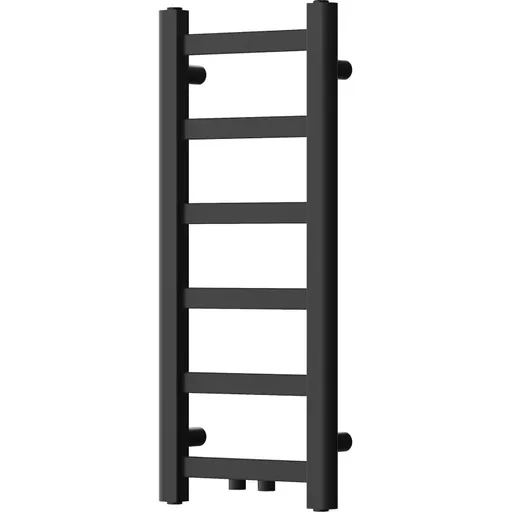 MEXEN - Bolt vykurovací rebrík/radiátor 700 x 300 mm, 141 W, čierna W126-0700-300-00-70