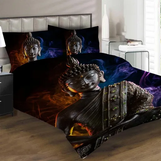 Obliečky Buddha (Rozmer: 1x150/200 + 1x60/50)