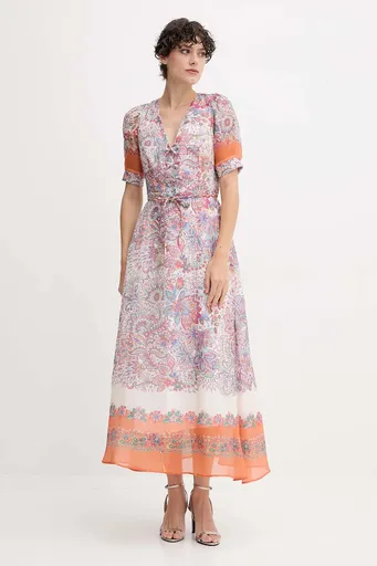 Šaty s prímesou hodvábu Hale BOB