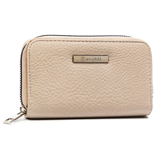 Stredná dámska peňaženka z ekokože s hráškovou textúrou - 4U Cavaldi