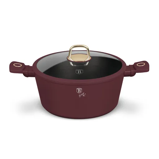 BERLINGER HAUS - Hrniec a sklenená pokrievka 28cm Leonardo