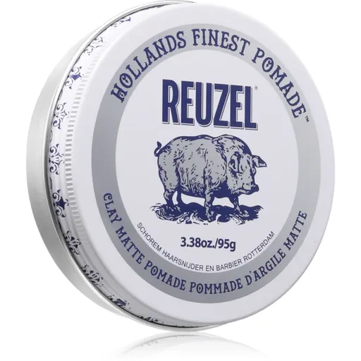 Reuzel Clay Matte Pomade stylingový íl na vlasy matný 95 g