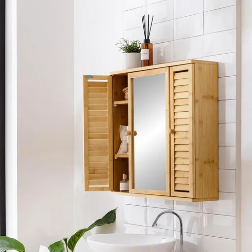 Die moderne Hausfrau Nástěnná skříňka Bambus