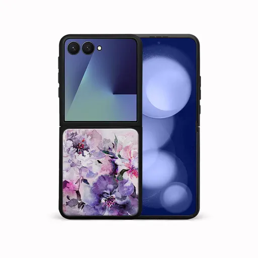 MY ART Ochranný kryt pre Samsung Galaxy Z Flip7 5G PEONIES (156)