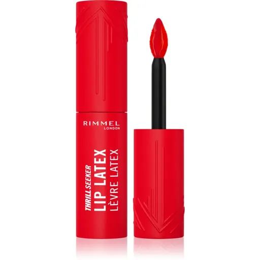 Rimmel Thrill Seeker Lip Latex tekutý rúž odtieň 350 Spicy 6 ml