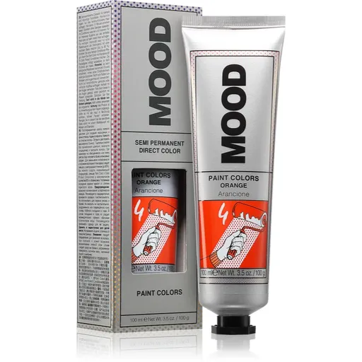 MOOD Paint Colors semipermanentná farba na vlasy odtieň Orange 100 ml