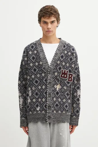 Vlnený kardigán Wales Bonner Sibling Cardigan