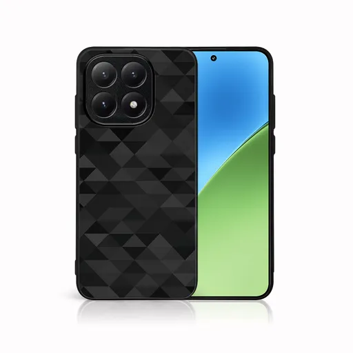 MY ART Ochranný kryt pre Xiaomi 15T BLACK TRIANGLES (232)